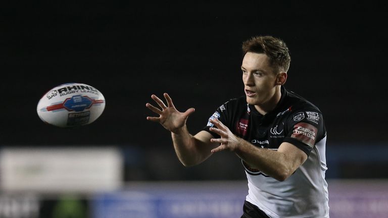 Widnes Vikings v Huddersfield Giants - Select Security Stadium, Widnes, England - Tom Gilmore of Widnes Vikings