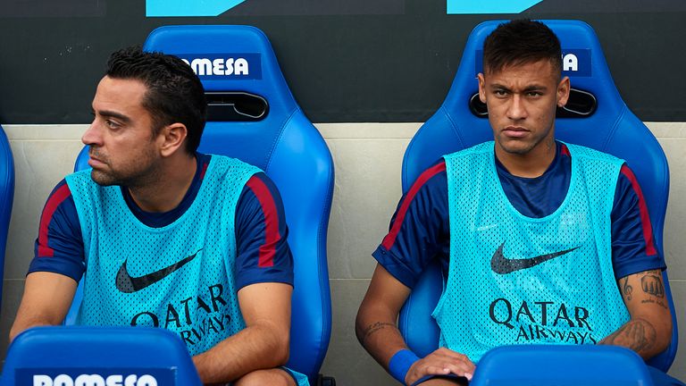 Xavi finds it 'bizarre' that Neymar wanted to leave Barcelona