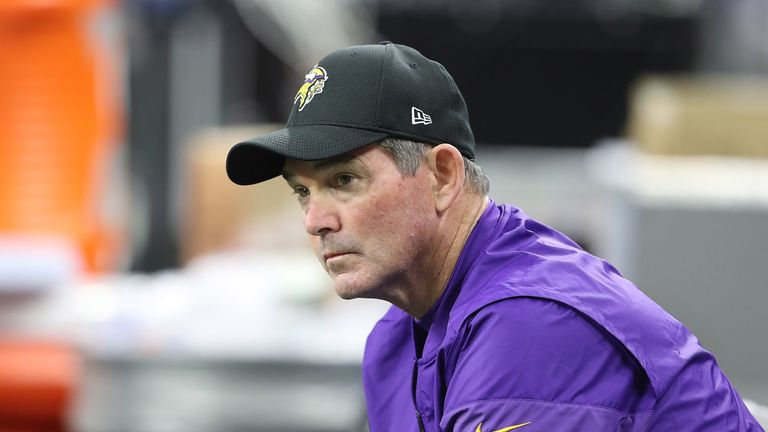 Mike Zimmer is the Minnesota Vikings head coach 