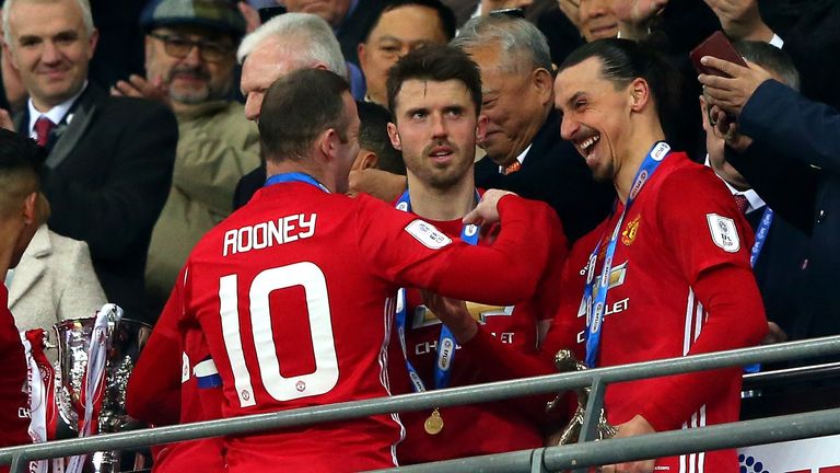 Ibrahimovic will wear the No 10 jersey formerly worn by Wayne Rooney this season