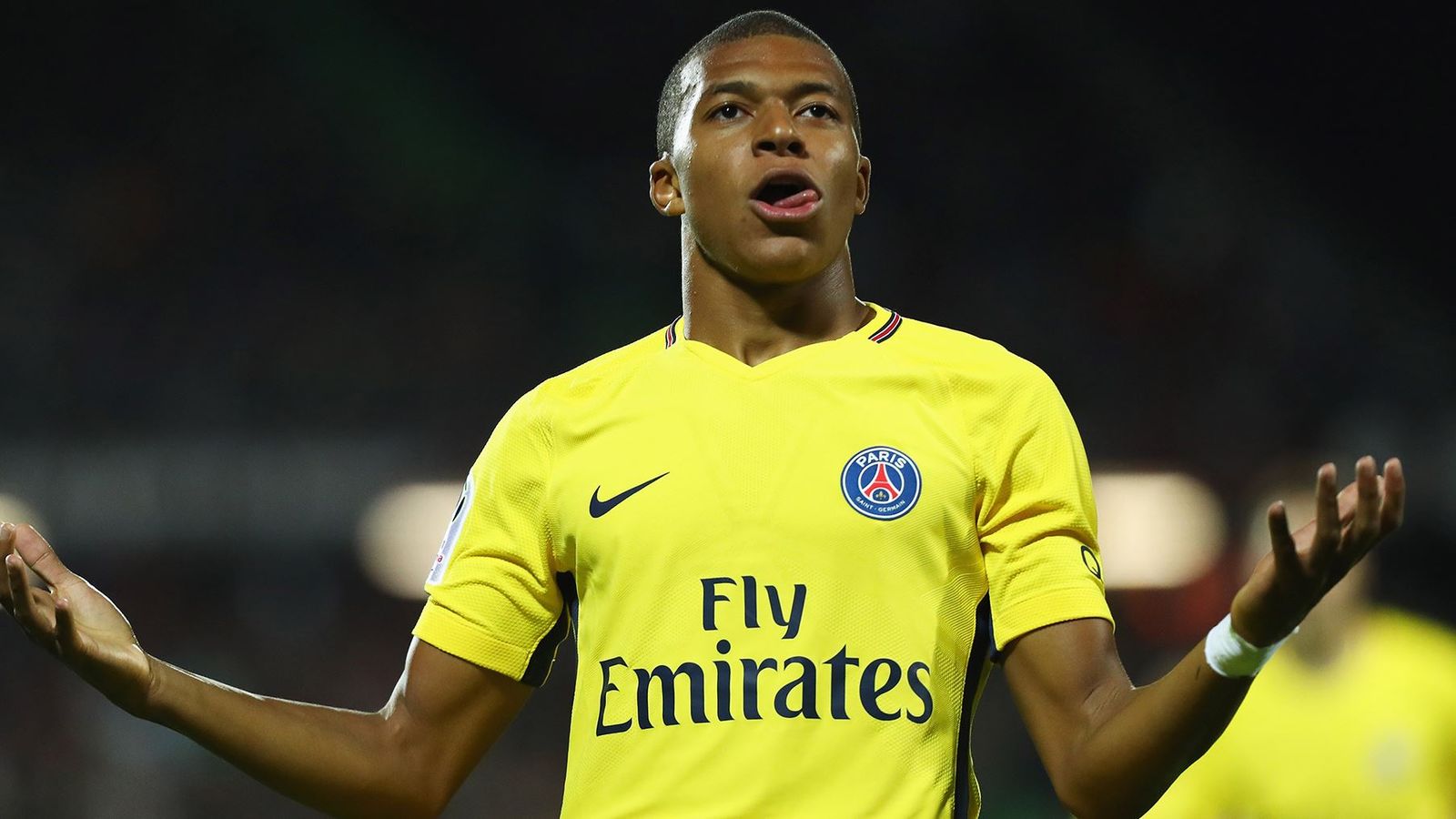 Psg Striker Kylian Mbappe Misses A Sitter Against Monaco Football News Sky Sports