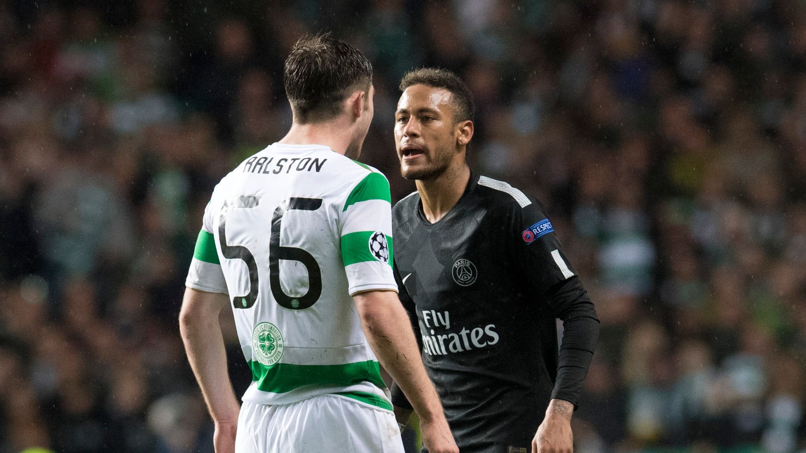 Neymar just another player, says Celtic's Anthony Ralston after pair ...