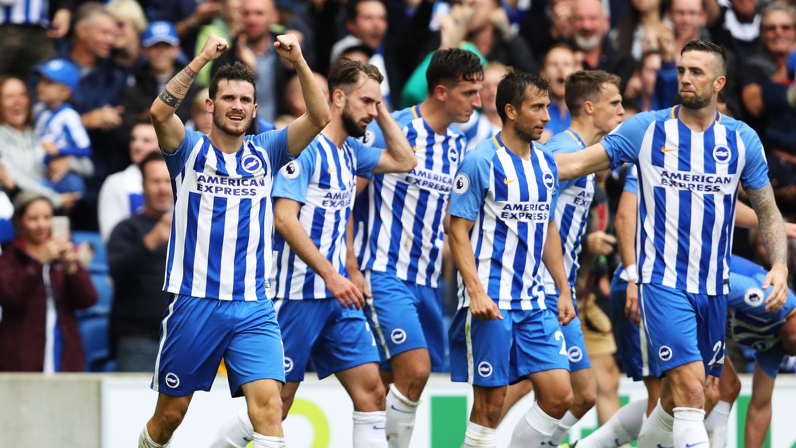 Brighton 3 1 W Brom Match Report & Highlights
