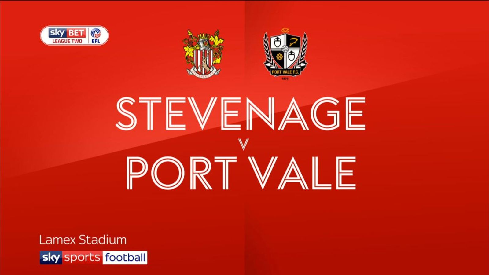 Stevenage v Port Vale preview Stevenage to give trio late fitness test