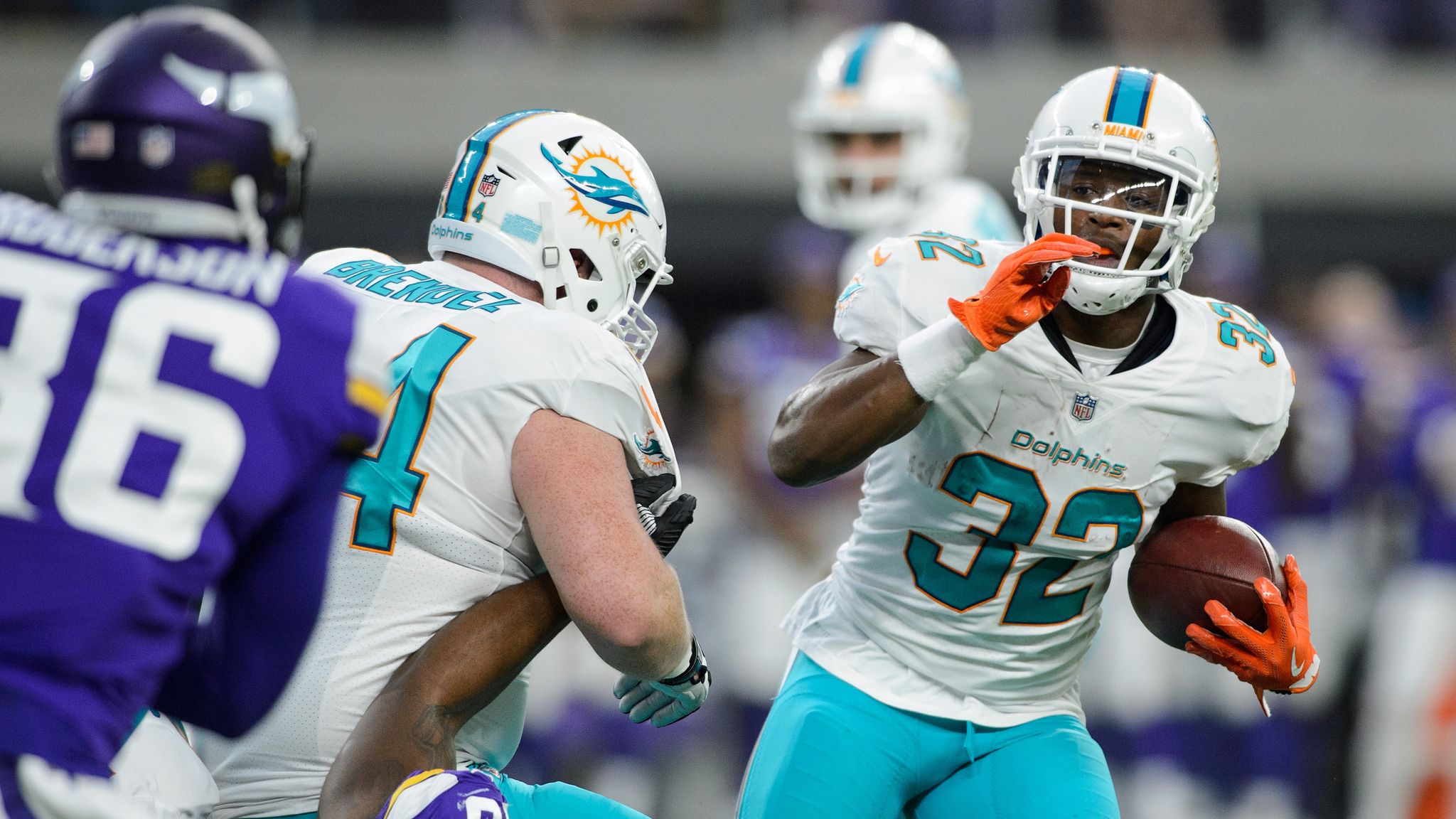 NFL opener between Miami Dolphins and Tampa Bay Buccaneers