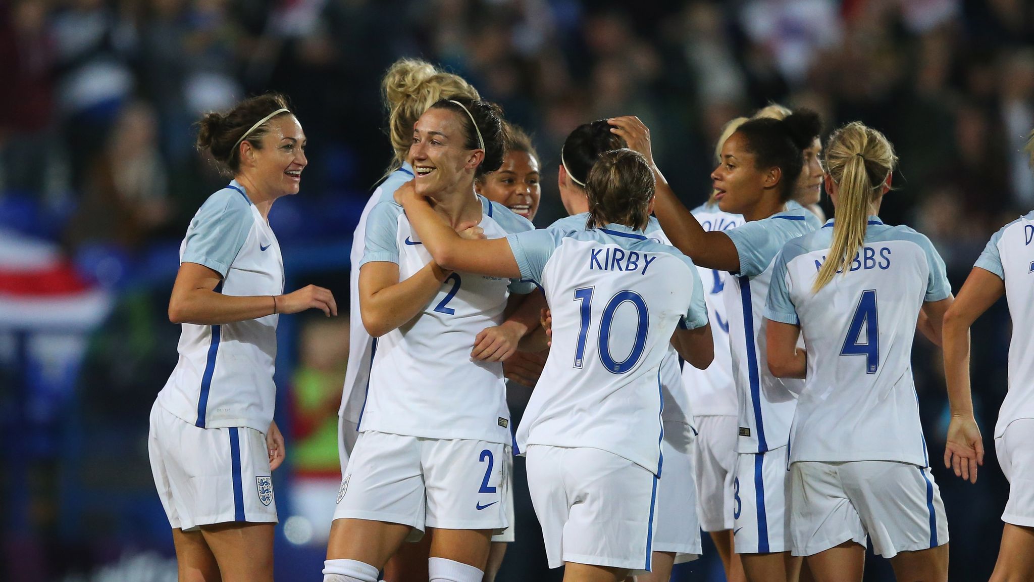 England Women 6-0 Russia Women Lionesses make impressive start on road ...