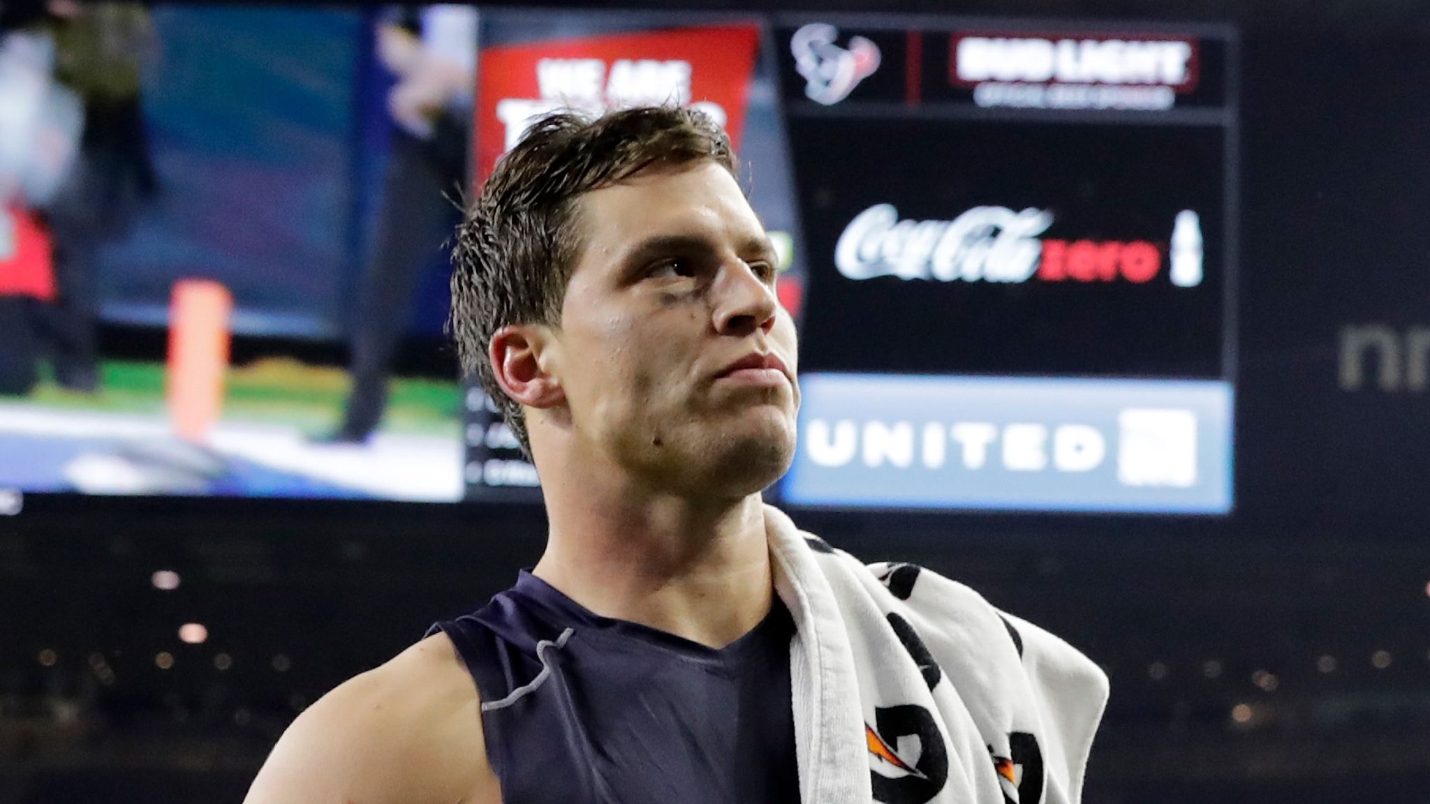 Brian Cushing: Free WatchParty. Houston Texans vs. Cleveland Browns.  December 4, 2022, Brought to you by LUCRA Sports