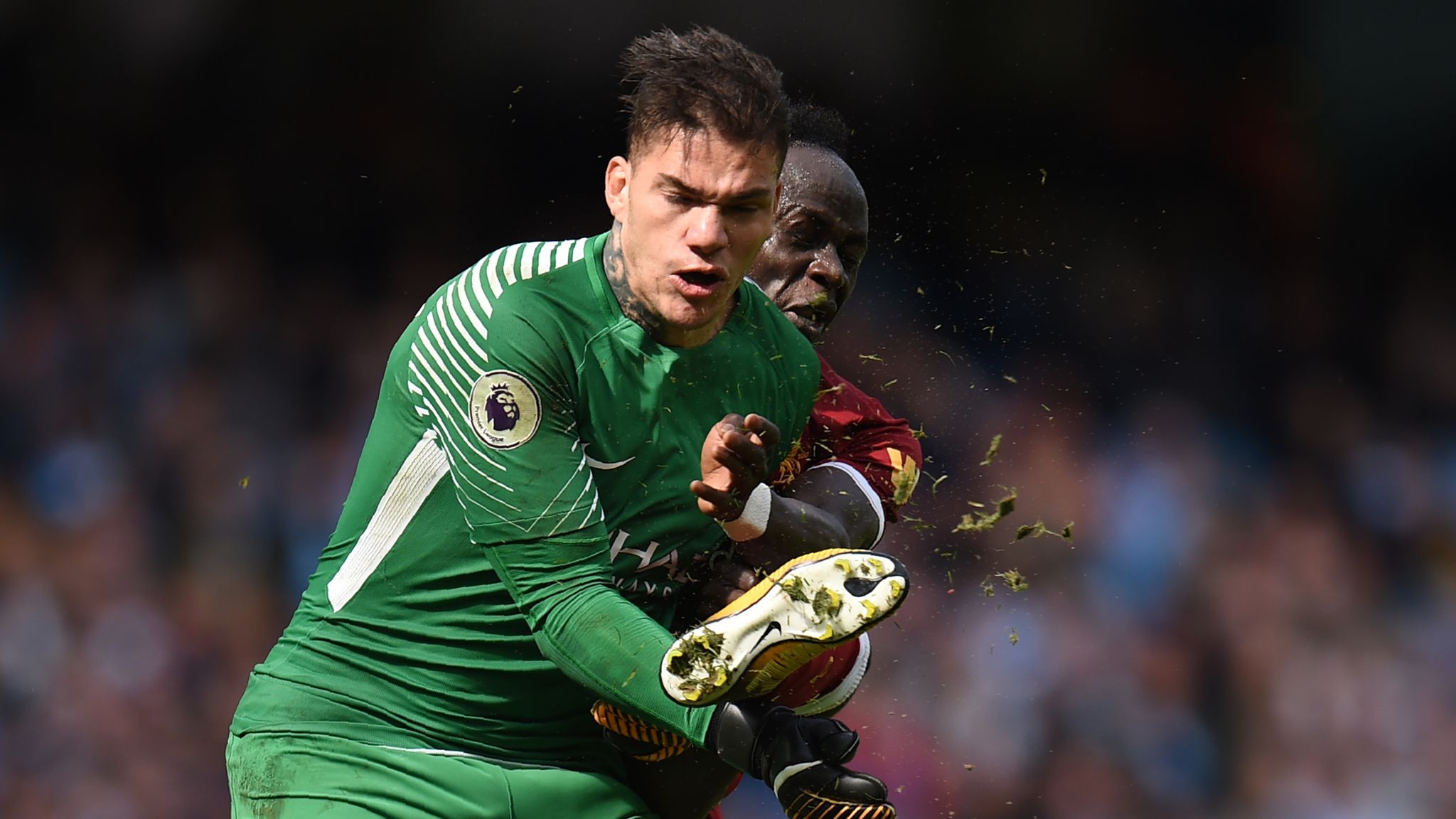 Manchester City goalkeeper Ederson accepts apology from Liverpool&#39;s Sadio Mane | Football News | Sky Sports