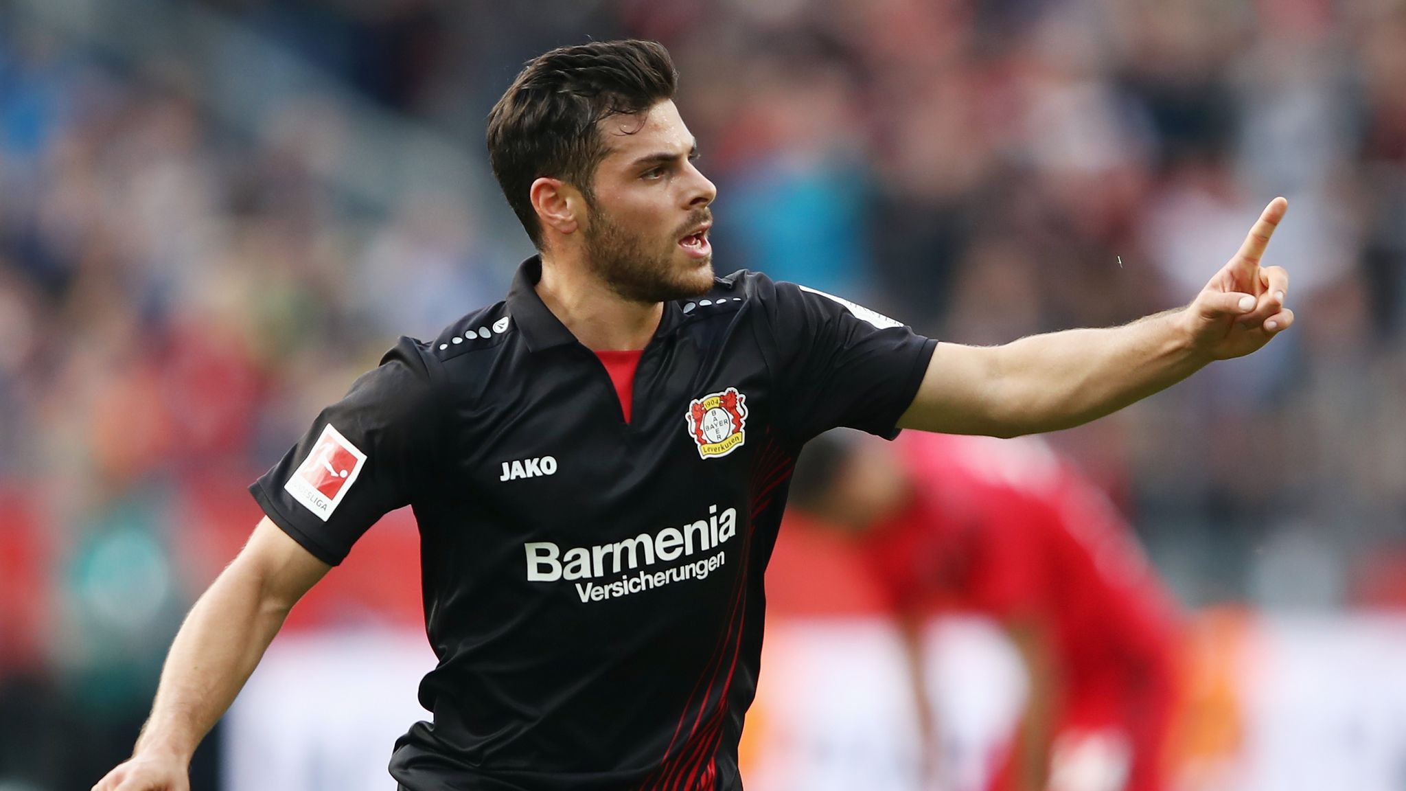 Kevin Volland scores twice as Bayer Leverkusen stroll past Hamburg ...