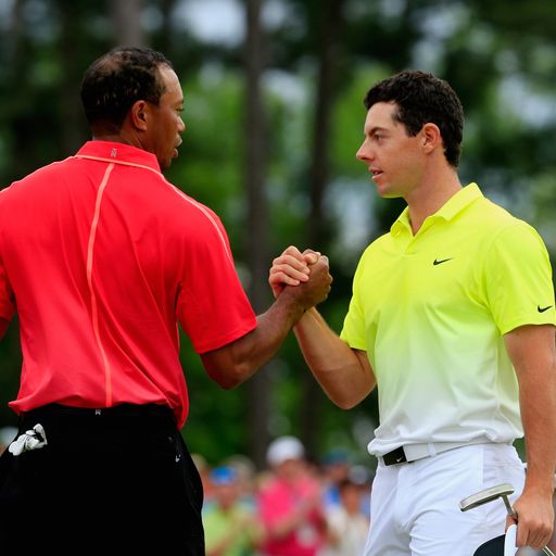 Tiger v Rory: Head-to-head