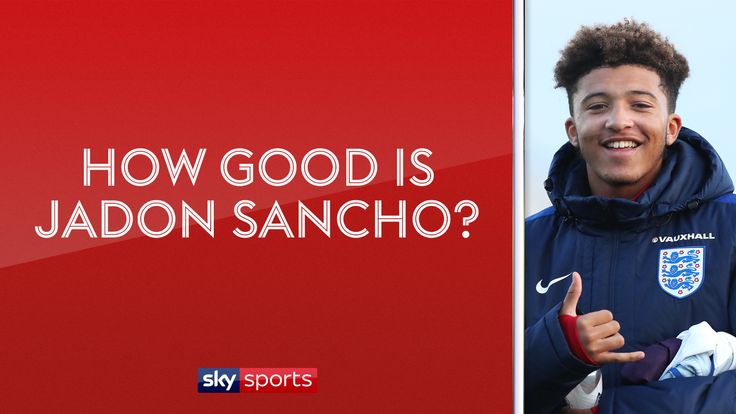 How good is Jadon Sancho? The young English talent who has moved from Manchester City to Borussia Dortmund.