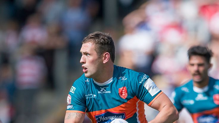 Leigh Sports Village, Leigh , England - Hull KR captain Shaun Lunt.