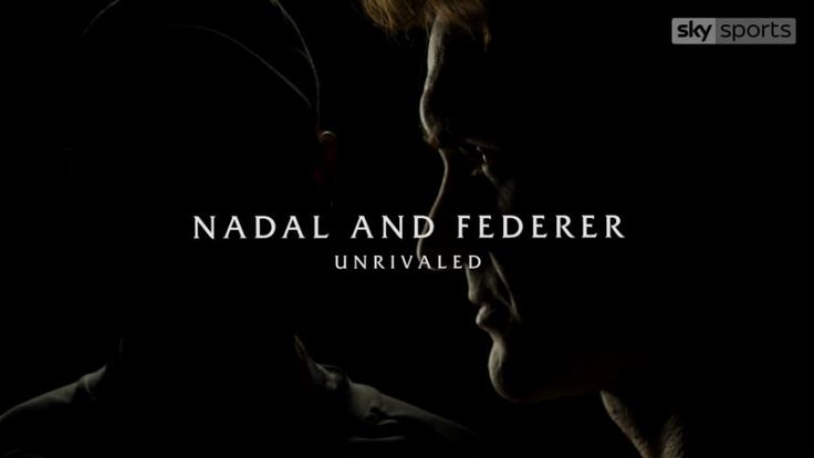 Tennis legends Rafael Nadal and Roger Federer