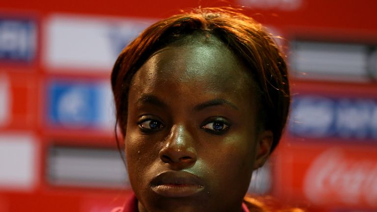 Eniola Aluko has made allegations against the coach