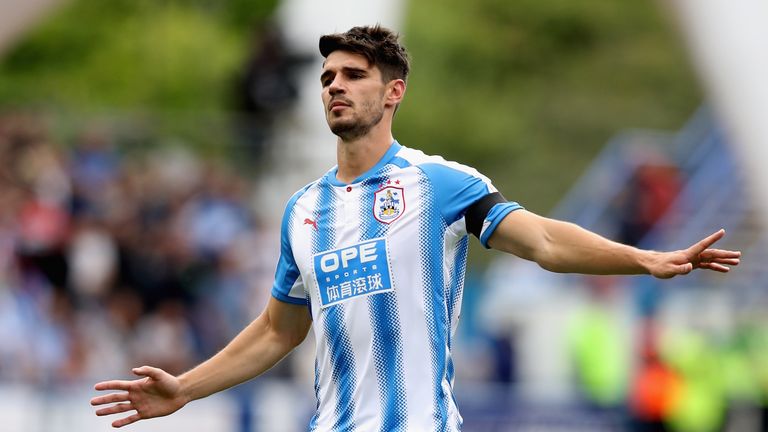 Huddersfield Town's Christopher Schindler has made an excellent start to his Premier League career