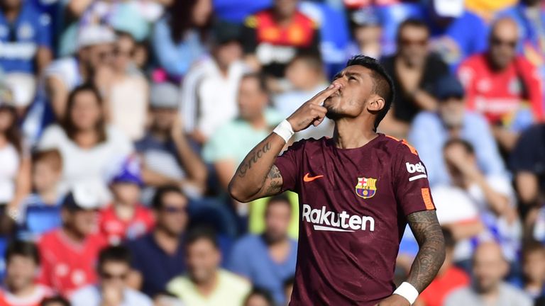 Paulinho put in a Man of the Match display against Getafe
