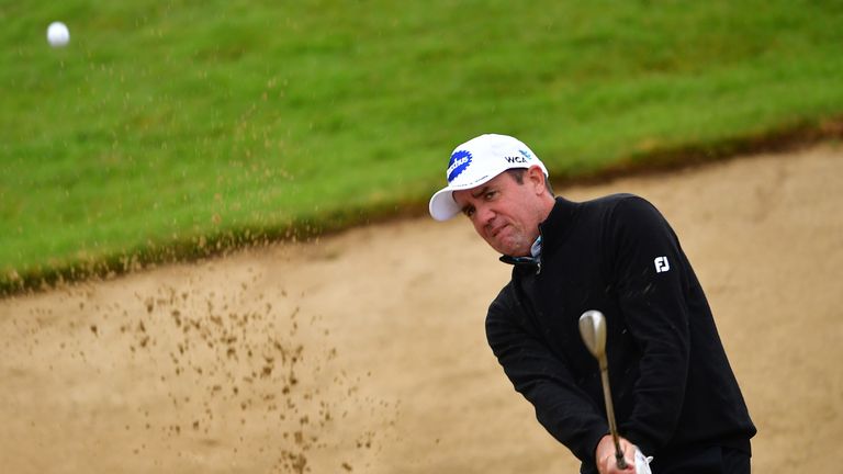 Leader Scott Hend could only complete 13 holes on Saturday at the European Masters in the Swiss Alps