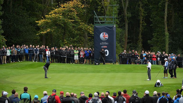 The 10th hole during day one of the British Masters at Close House 