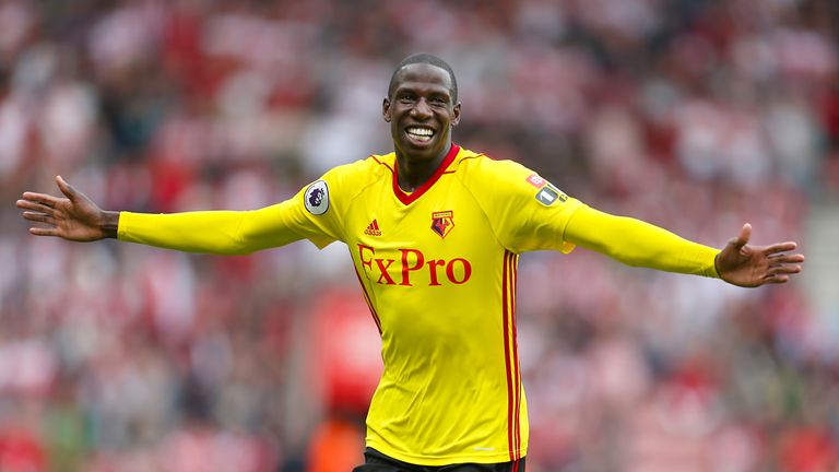 Watford's Abdoulaye Doucoure celebrates 