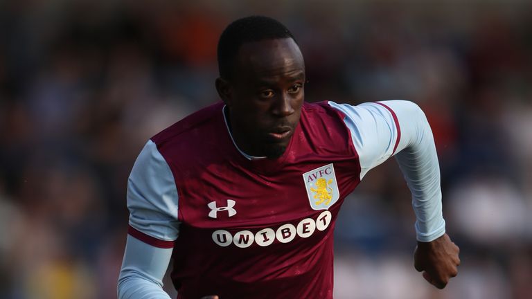 Aston Villa's Albert Adomah