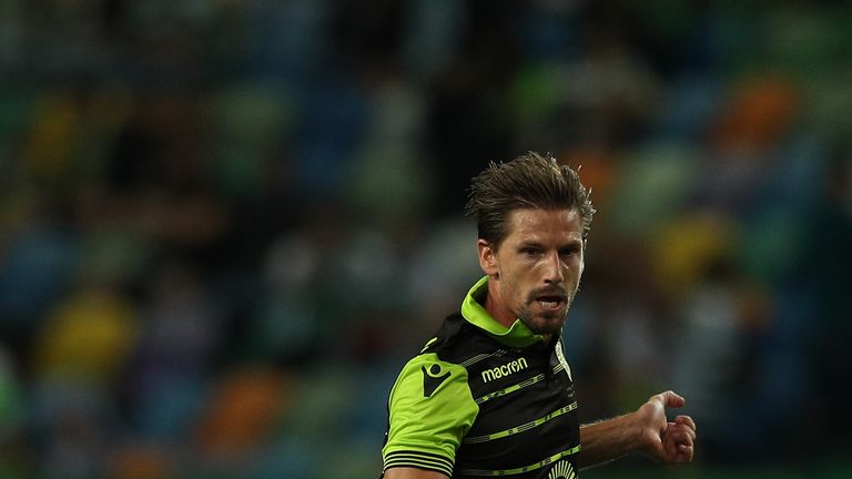 Sporting CP midfielder Adrien Silva from Portugal during the Friendly match v AS Monaco in July 2017