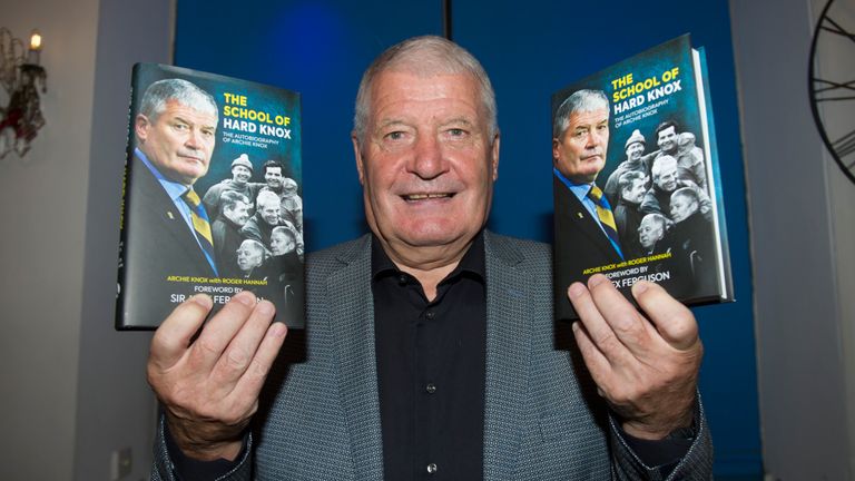 Former Aberdeen, Rangers and Scotland assistant manager Archie Knox launches his autobiography - The School of Hard Knox.