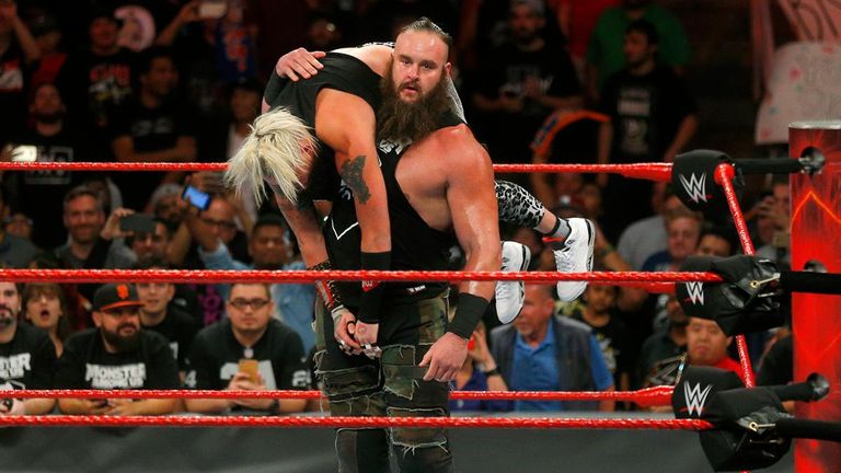 Braun Strowman used Enzo Amore to make a statement ahead of his Universal Championship match against Brock Lesnar this weekend.