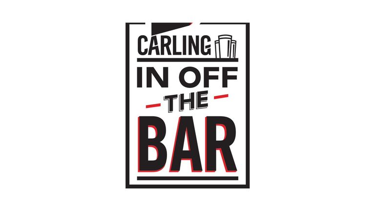 Carling In Off The Bar logo
