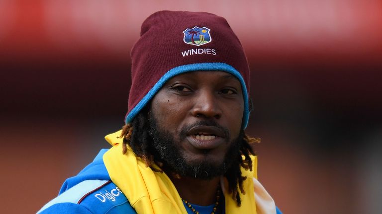 Chris Gayle pulled up in training with a hamstring problem ahead of the second ODI