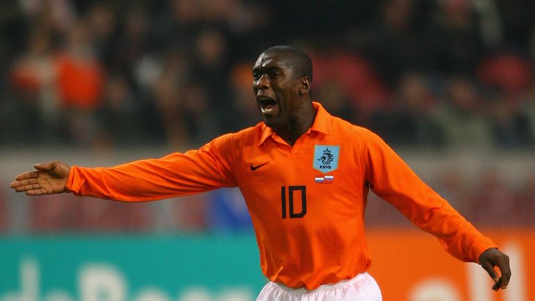 Clarence Seedorf, Netherlands v Russia, February 2007