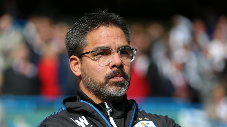 Huddersfield Town manager David Wagner during the Premier League match against Tottenham Hotspur at the John Smith's Stadium