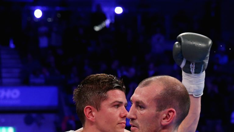 Luke Campbell and Derry Mathews