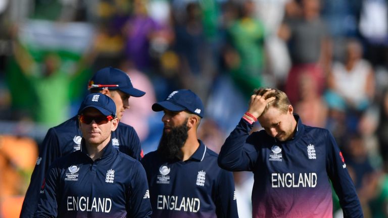England captain Eoin Morgan suffered defeat to Pakistan in the Champions Trophy semi-final