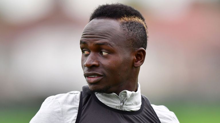 Liverpool midfielder Sadio Mane