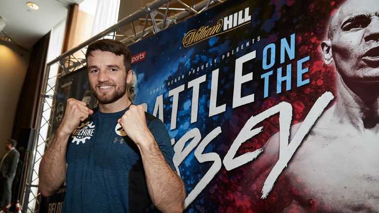Liverpool Open Workouts at the Hilton Hotel ahead of Matchroom Boxing show "Battle On The Mersey" this weekend live on Sky Sports
25th February 2017
Pictur