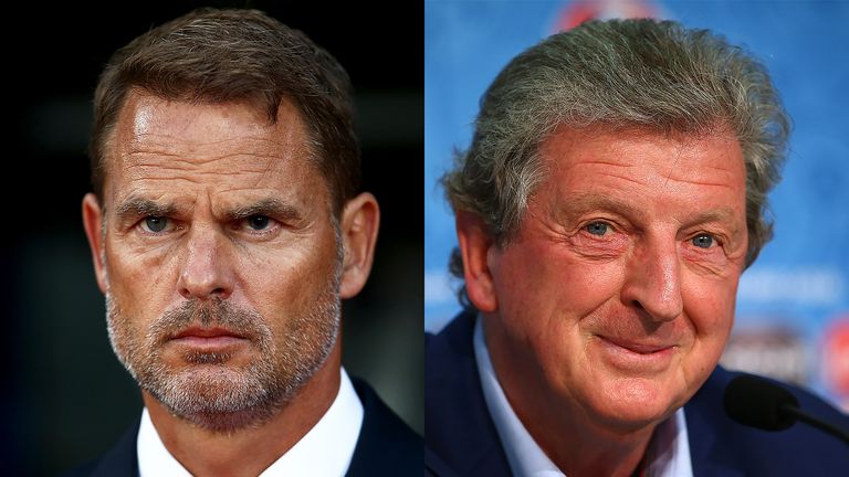 Frank De Boer and Roy Hodgson