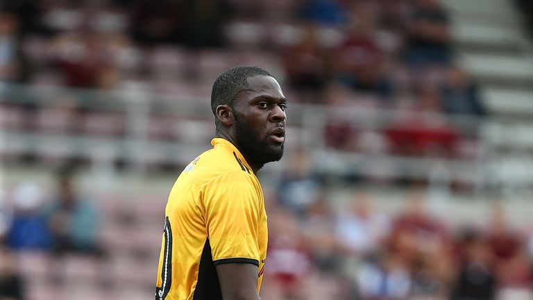 Frank Nouble of Newport County