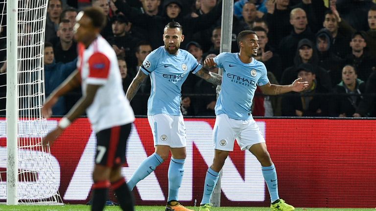 Gabriel Jesus put City in firm control with the third goal