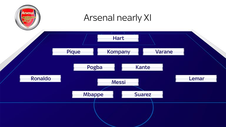 ARSENAL NEARLY XI GRAPHIC