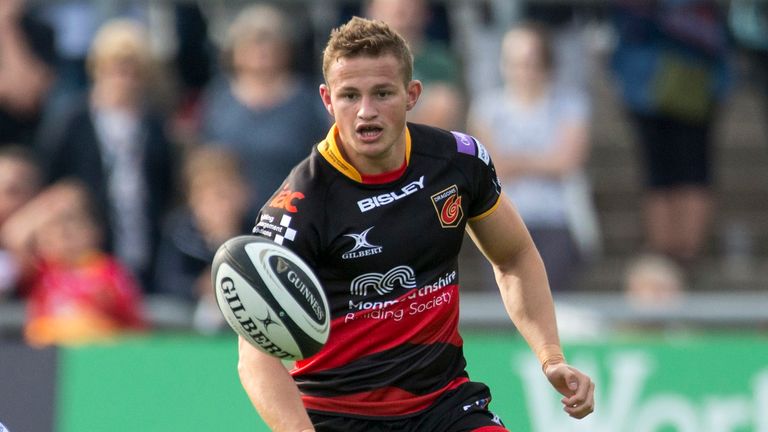 Hallam Amos scored an excellent try for the Dragons