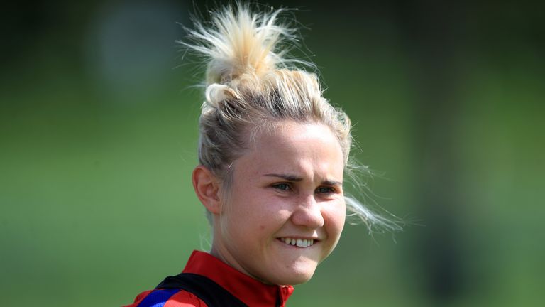 England Women's Izzy Christiansen has signed a three-year deal at Manchester City