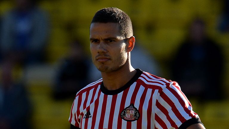 LIVINGSTON, SCOTLAND - JULY 12: Jack Rodwell of Sunderland in action during the pre season friendly between Livingston and Sunderland at Almondvale Stadium
