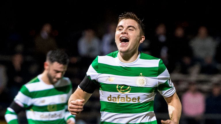 James Forrest bagged a brace in the League Cup quarter-final win at Dens Park