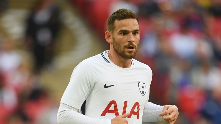 LONDON, ENGLAND - AUGUST 05: Vincent Janssen of Tottenham looks on during the pre-season match between Tottenham Hotspur and Juventus at Wembley Stadium on