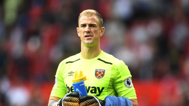 Joe Hart of West Ham United