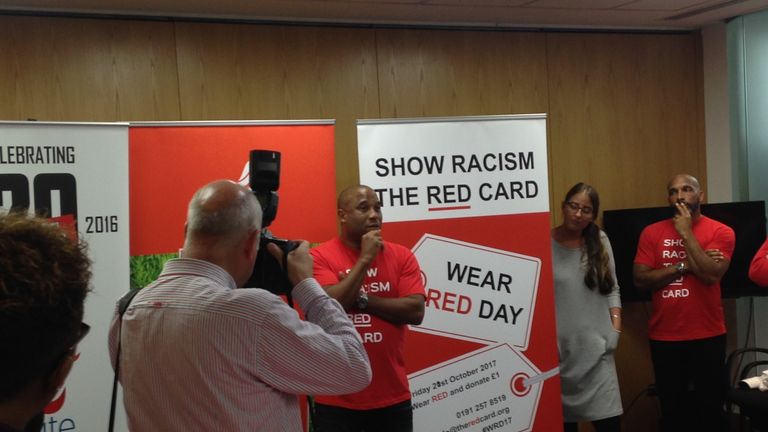 John Barnes at Show Racism the Red Card event