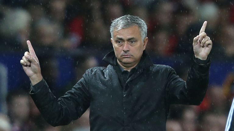 during the UEFA Champions League group A match between Manchester United and FC Basel at Old Trafford on September 12, 2017 in Manchester, United Kingdom.