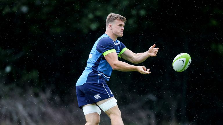 Leinster Rugby Squad Training, UCD, Dublin 4/9/2017.Josh van der Flier.