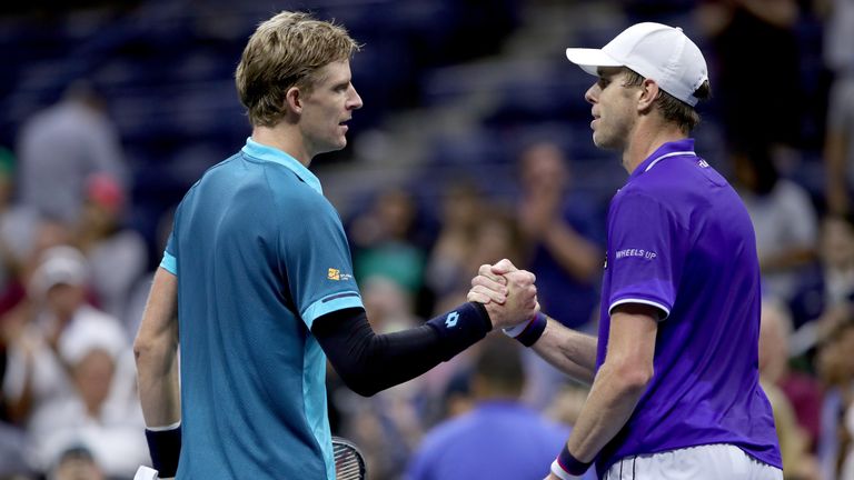 Kevin Anderson claimed revenge after he was beaten by Sam Querrey at Wimbledon