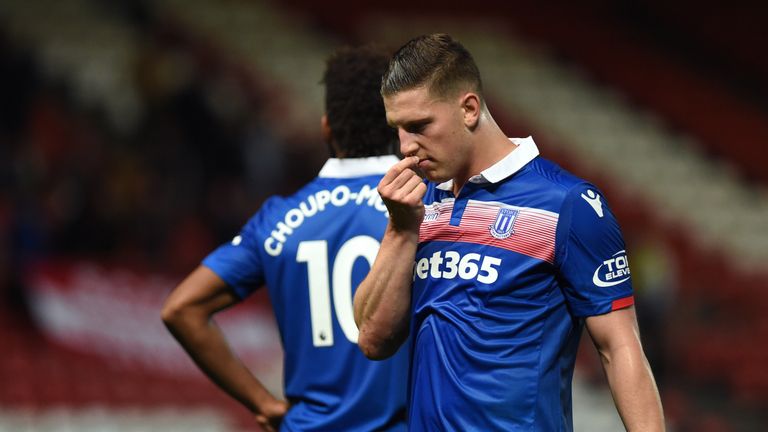 Kevin Wimmer injured a hamstring during Stoke's defeat at Bristol City